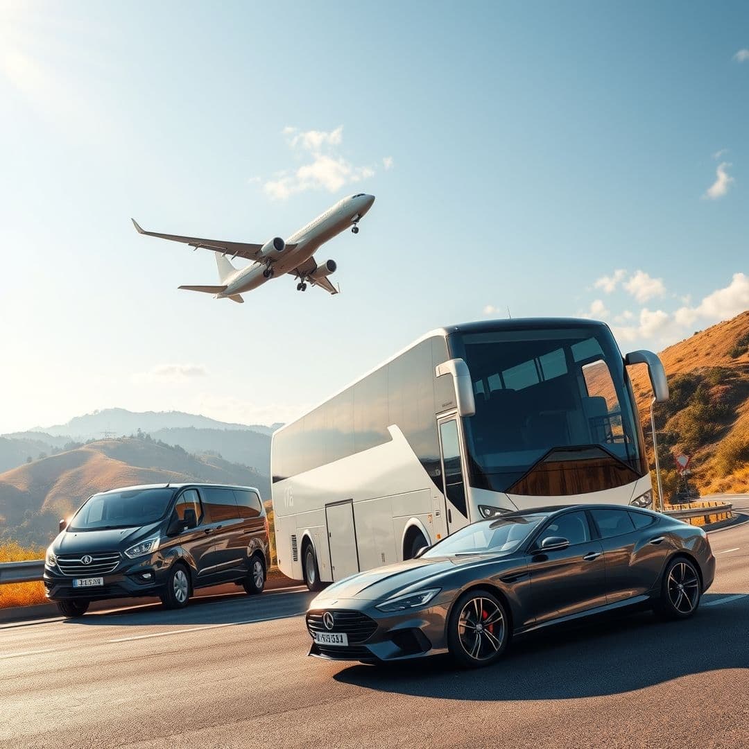 Transport Privé, bus ou voiture